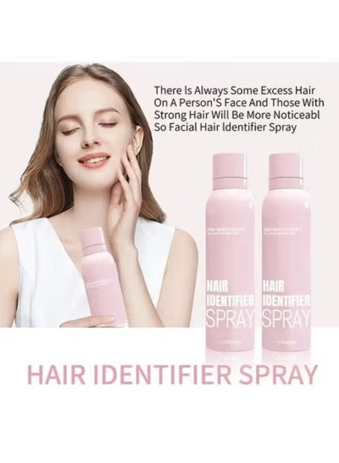 EELHOE Hair Identifier Spray, Dermaplaning Tool for Face, Skin Body Hair Identifying Spray, Hair Identifier Spray for Face Dermaplaning 114g - Image 2